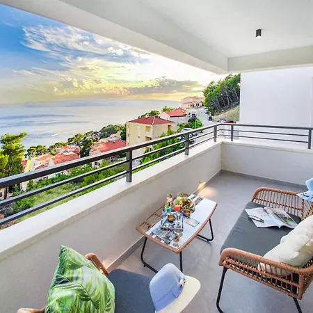 Sunnyside Luxury Suites With Free Parking And Swimming Pool Brela Exterior foto